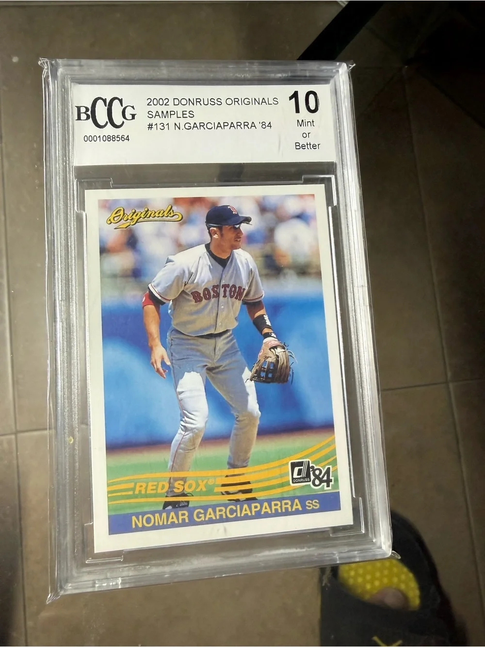 2002 BCCG 10 Donruss Originals Sample Nomar Garciaparra (1984 Donruss) #131 Bost